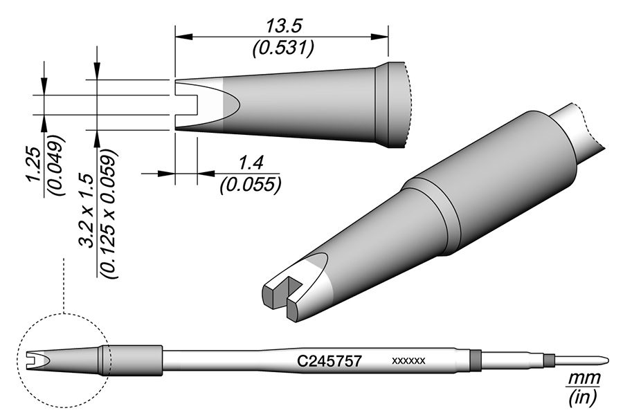 C245757 - Chip Cartridge 1.25